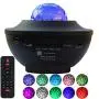 Night Light Projector, 3 in 1 Star Projector with Bluetooth Music Speaker, Night Light Ambiance with LED Nebula Cloud for Baby Kids Bedroom Game Rooms Home Theatre