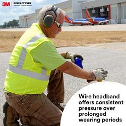 3M Peltor X2A Over-the-Head Ear Muffs, Noise Protection, NRR 24 dB, Construction, Manufacturing, Maintenance, Automotive, Woodworking