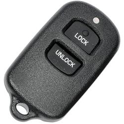 APDTY 137401 Keyless Entry Remote Key Fob Repair Case Fits Various 2004-2006 Scion 1995-2006 Toyota (Case & Pad Only, Check Fitment Chart; FCC ID: BAB237131-056; Replaces 0819100922, 08191-00922)