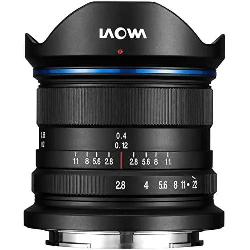 Laowa 9mm f/2.8 Zero-D SLR Ultra-Wide Lens (SLR, 15/10, Ultra Wide Lens, Sony E, Sony, Black)