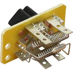 AIP Electronics HVAC Blower Motor Resistor AC Heater Switch Control Compatible Replacement For 1996-2004 Ford Mazda and Lincoln V8 Rear Oem Fit BMR109
