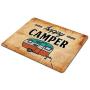 Smooffly Happy Camper Mouse pad Non-Slip Rubber Gaming Mousepad Rectangle Mouse Pads for Computers Laptop