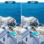 BIOXO 30x Zoom High Speed Auto Tracking PoE Ptz Camera, 5MP PoE+ Ptz IP Camera Outdoor, Waterproof Dome Camera, 328ft Night Vision Cameras