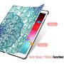 Fintie Case for iPad Air (3rd Gen) 10.5'' 2019 / iPad Pro 10.5'' 2017 - [SlimShell] Ultra Lightweight Standing Protective Cover with Built-in Pencil Holder, Auto Wake/Sleep (Emerald Illusions)