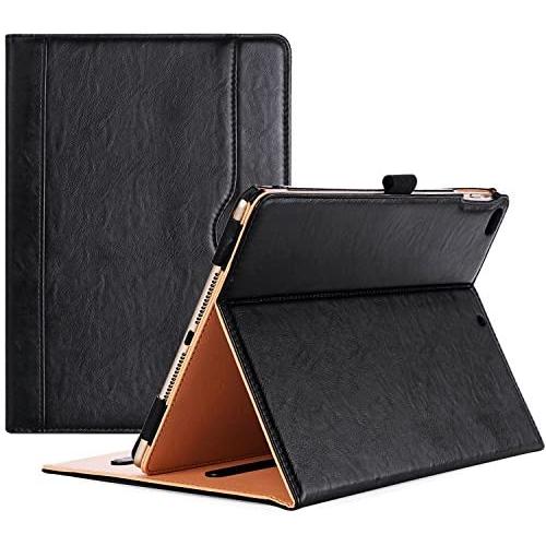 ProCase iPad 9.7 Case (Old Model) 2018 iPad 6th Generation / 2017 iPad 5th Generation Case - Stand Folio Cover Case for Apple iPad 9.7 inch, Also Fit iPad Air 2 / iPad Air –Black