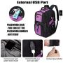 Extra Large 50L Travel Laptop Backpack with USB Charging Port Fit 17 Inch Laptops for Men Women