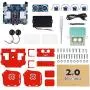 ELEGOO Penguin Bot Biped Robot Kit for Arduino Project with Assembling Tutorial,STEM Kit for Hobbyists, STEM Toys for Kids and Adults, Red Version