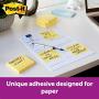 Post-it Pop-up Notes 3x3 in, 5 Pads, Americas’s #1 Favorite Sticky Notes, Canary Yellow, Clean Removal, Recyclable (3301-5YW)