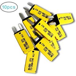 Jamgoer DC 14V 10PCS Auto-Reset 20 Amp ATM Mini Circuit Breaker For Car/Truck/Boat