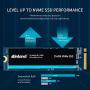 Inland Premium 256GB 3D NAND TLC M.2 2280 PCIe NVMe 3.0 x4 Internal Solid State Drive, Read/Write Speed up to 2900MB/s and 950MB/s