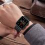 Fitlink Stainless Steel Metal Band for Apple Watch 38/40/42/44mm Replacement Link Bracelet Band Compatible with Apple Watch Series 6 Apple Watch Series 5 Apple Watch Series 1/2/3/4 (Black, 38/40mm)