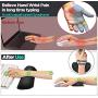 Gimars Upgrade Enlarge Gel Memory Foam Set Keyboard Wrist Rest Pad, Mouse Wrist Cushion Support for Office, Computer, Laptop, Mac, Comfortable, Lightweight for Easy Typing Pain Relief, Black