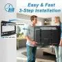 Tilt TV Wall Mount Bracket for Most 32-55 Inch Flat Screen, Curved TVs - BLUE STONE Universal TV Mount with VESA up 400x400mm,Loading Capacity 66 lbs, Fits 8'',12'',16'' Studs Tilt TV Wall Mount Bracket for Most 32-55 Inch Flat Screen, Curved TVs - BLUE STONE Universal TV Mount with VESA up 400x400mm,Loading Capacity 66 lbs, Fits 8'',12'',16'' Studs
