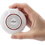Dome Home Automation DMS01 Wireless Z-Wave Battery-Powered Home Security Siren and Chime, White