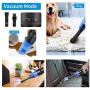 OPOLAR Cordless Electric Compressed Air Duster - Blower & Vacuum 2-in-1, USB Fast Charge Keyboard Cleaner for Cleaning Dust,Hairs,Crumbs,Scraps for Laptop,Piano,Sofa Gap，car Interior Decorations，Toys