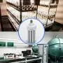 60w LED Garage Light,E26 E39 Base LED Corn Bulb,5000k Daylight LED Replacement Incandesce CFL Metal Halide HID HPS Lamp for Indoor Outdoor Garage Yard barn Warehouse Work Shop Gym