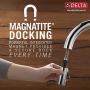 Delta Faucet Trinsic Single-Handle Touch Kitchen Sink Faucet with Pull Down Sprayer, Touch2O Technology and Magnetic Docking Spray Head, Chrome 9159T-DST