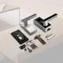 ZKTeco Electronic Smart Lock Biometric Fingerprint Door Lock, Keyless Home Entry Fingerprint Locks for Front Door Bedroom