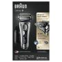 Braun Electric Razor for Men, Series 9 9291cc Electric Shaver with Precision Trimmer, Rechargeable, Wet & Dry Foil Shaver, Clean & Charge Station and Leather Travel Case