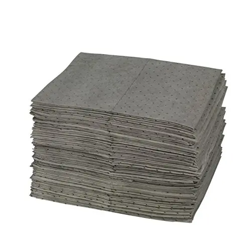 Brady SPC GP300 15''x 19'' Medium Weight Multi-Purpose Pads with Enhanced Absorbency - 100 ct