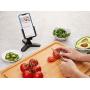 WeatherTech DeskFone - Universal Desktop Cell Phone Holder (Black Billet Knobs)