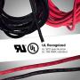 30 ft 10 Gauge High Temperature Wire 150 Degrees C Rated. UL and CSA Rated Silicone Rubber Insulated Cable Black and Red 15 ft of Each Color, Made in USA (30FT 10g Silicone Wire)