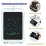 VNVDFLM 8.5 Inch Electronic Drawing Pads for Kids, Portable Reusable Erasable Writer, Elder Message Board,4-8 Years Old Boys for Digital Handwriting Pad Doodle Board for School(DS-Green)