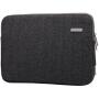 KAYOND Herringbone Woollen Water-Resistant for 11-11.6 Inch Laptop Sleeve Case Bag (11-11.6 Inches, Black)