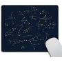 Smooffly Sky Map Mouse Pad Custom, Constellations Mousepad Non-Slip Rubber Gaming Mouse Pad Rectangle Mouse Pads for Computers Laptop