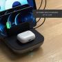 Satechi Dock5 Multi-Device Charging Station with Wireless Charging – Cables Sold Separately – Compatible with 2020 iPad Air, 2020 iPad Pro, iPhone 12 Pro Max/12 Pro/12 Mini/12, AirPods Pro
