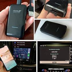 CarlinKit 2.0 Wireless CarPlay Adapter Fit for Volvo XC90 XC60 XC40 V90 2016-2021, Peugeot Chevrolet Honda Civic CR-V, Mazda CX-5 Artz 2017 to 2021, Hyundai, Convert Factory Wired CarPlay to Wireless