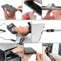 122 in 1 Precision Screwdriver Set Justech Magnetic Driver Kit Professional Electronics Repair Tool Kit for Repairing PC MacBook Pad Laptop Watch Glasses Smartphone