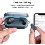 TOZO T10 Bluetooth 5.0 Wireless Earbuds with Wireless Charging Case IPX8 Waterproof TWS Stereo Headphones in Ear Built in Mic Headset Premium Sound with Deep Bass for Sport Blue
