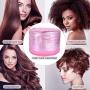 Upgrade Heating Cap for Hair Spa Beauty Steamer Nourishing Hat Hair Thermal Treatment Cap with 2 Mode Temperature Control, Bright Pink