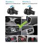 Universal Smartphone Car Air Vent Mount Holder Adjustable Cradle Compatible with Almost All Smartphones Including iPhones, Samsung Galaxy, Google Pixel, Nexus, OnePlus, Huawei and More