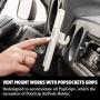 PopSockets PopMount 2: Vent Mount for PopSockets Grips - White