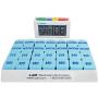 e-Pill 4 Alarm MedCenter Talk with 7 Day x 4 Compartments per Day Weekly Pill Organizer - Large