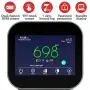 GZAIR Model 2 Indoor CO2 Meter, Temperature and Relative Humidity Carbon Dioxide Detector, Air Quality Monitor, NDIR Channel Sensor, Data Logger, 0~9999ppm Range