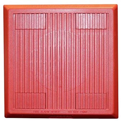 WHEELOCK MT-12/24-R RED, Flush Mount, 12/24 VDC, MT Series Devices, MULTITONE Electronic Horn