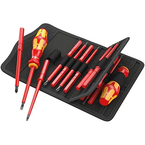Wera - 5347108001 347108 Kraftform Kompakt VDE 60 i/62 i/68 i/18 Insulated Blade Set