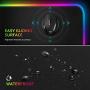 VictSing Gaming Mouse Pad, Rgb Mouse Pad with 13 Lighting Modes 2 Brightness Level, Computer MousePad Game Mouse Mat, Mousepad XXL for Game, 31.5×15.7 Inch