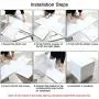 YOTTO Photo Studio Light Box,Photo Shooting Tent kit,Portable Folding Home Photography Light Tent kit with White/Warm/Soft Lighting + 6 Color Backgrounds for Jewellery,Accessories,Toys and Small Items