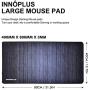Gaming Mouse Pad, Large Mouse Pad XL Black, Mouse Pads for Computers 31.5×15.75In, Large Extended Gaming Keyboard Mouse Pads, Big Desk Mouse Mat Designed for Gaming Surface/Office, Durable Edges