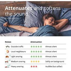 Alpine SleepSoft Sleep Ear Plugs – Reduce Noises and Improve Sleeping - Ultra Soft Filter for Side Sleepers - Hypoallergenic Reusable Earplugs 2020