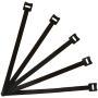 Amazon Basics Reusable Cable Zip Ties - 8-Inch, 50-Pack