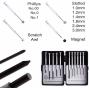 11Pcs Precision Screwdriver Sets, Small Screwdrivers Eyeglass Repair Kit, Suitable for Eyeglass, Electronics, Toys, Computer, Watch Repair Upgrade Edition, DIY Projects Repair Screwdriver Set