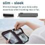 Pocket for Everyday Personal Cable & Accessory Clear View Pockets Folder in Grey