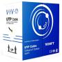 VIVO Black 1,000ft Bulk Cat6, CCA Ethernet Cable, 23 AWG, UTP Pull Box, Cat-6 Wire, Waterproof, Outdoor, Direct Burial CABLE-V007