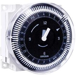 Grasslin by Intermatic FM1STUZ-120U 24-Hour 21A, SPDT, 120V Electromechanical Timer Module