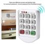 Electronic Lock, ABS Plastic Panel Intelligent Password Keypad Digital Electronic Cabinet Door Combination Lock